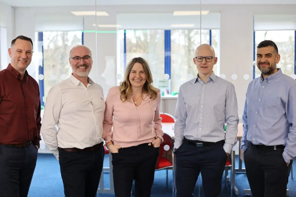 A photo of Chilvester's senior management team